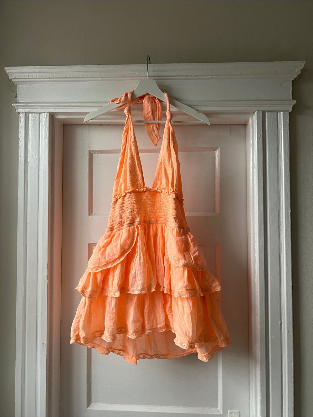 Love Shack Fancy Halter Dress